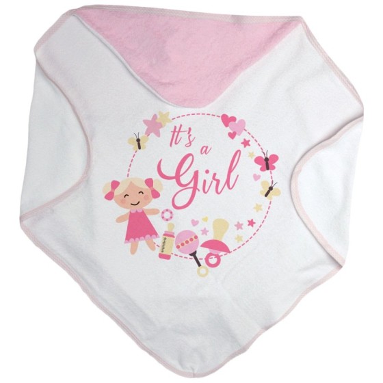Accappatoio neonata it's a girl Divertenti