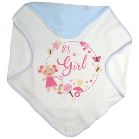 Accappatoio neonata it's a girl Divertenti
