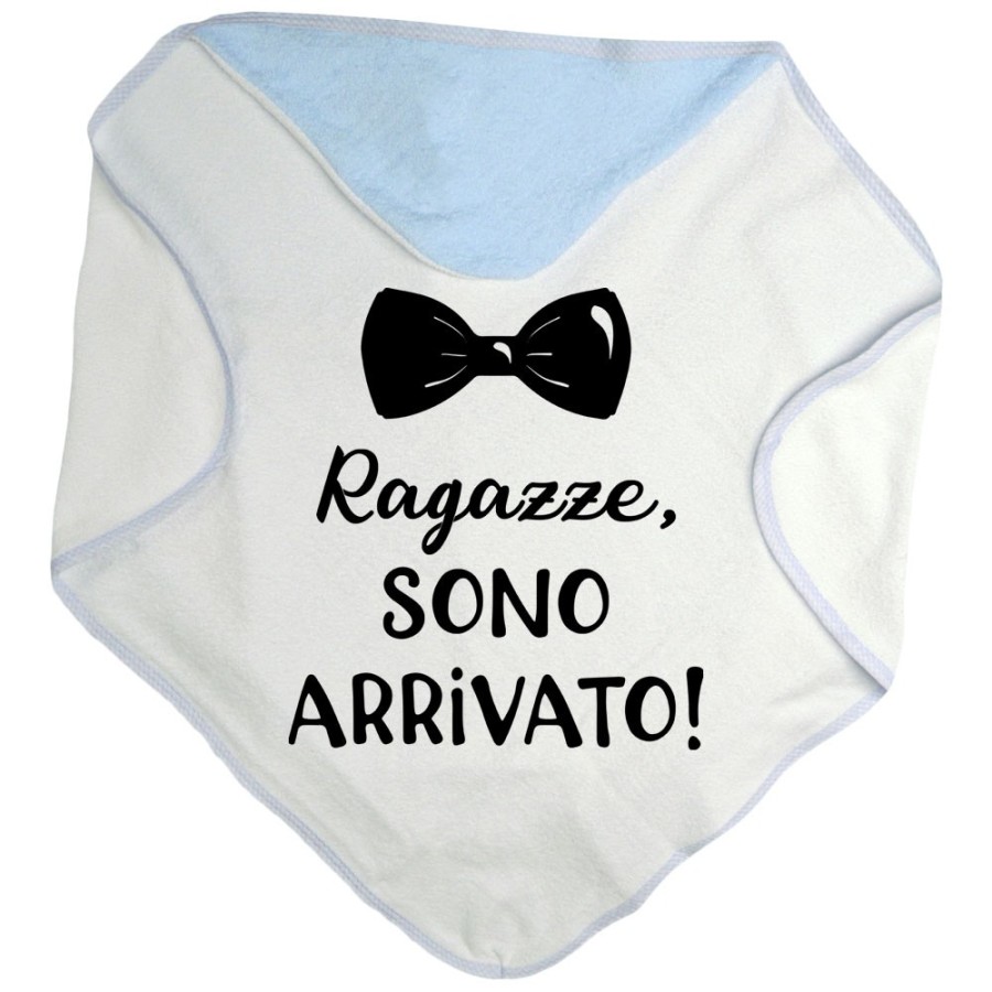 Accappatoio neonato ragazze sono arrivato Divertenti