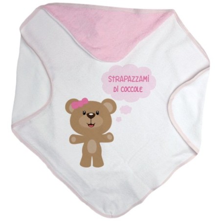 Accappatoio neonato strapazzami di coccole