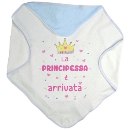 Accappatoio neonato il principe è arrivato Divertenti