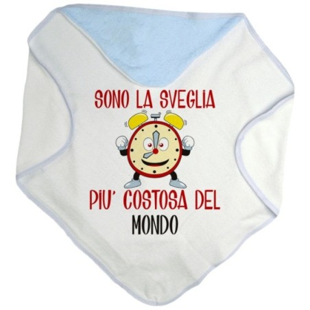 Accappatoio neonato sono la sveglia più costosa del mondo Divertenti