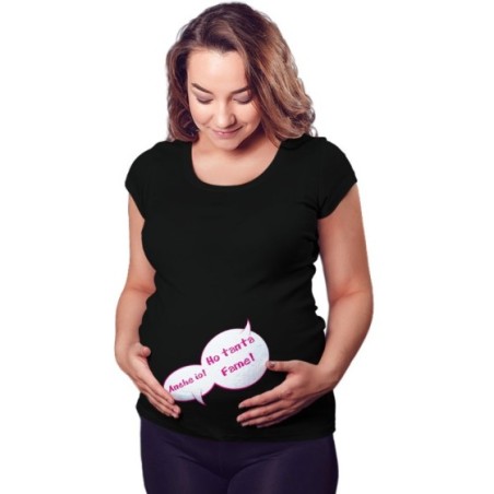 Maglia premaman ho tanta fame anche io Divertenti