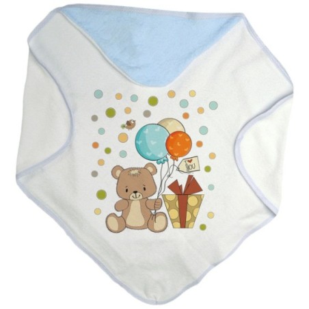 Accappatoio neonato piccolo orsetto i love you Divertenti