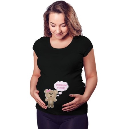 Maglia premaman strapazzami di coccole