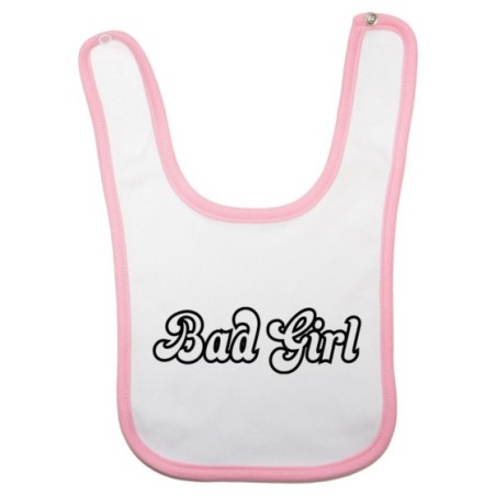 Bavaglino neonato bad boy bad girl