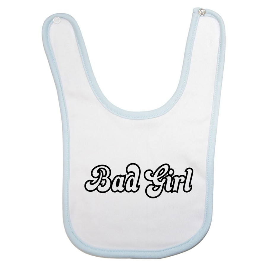 Bavaglino neonato bad boy bad girl Divertenti