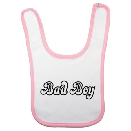 Bavaglino neonato bad boy bad girl Divertenti