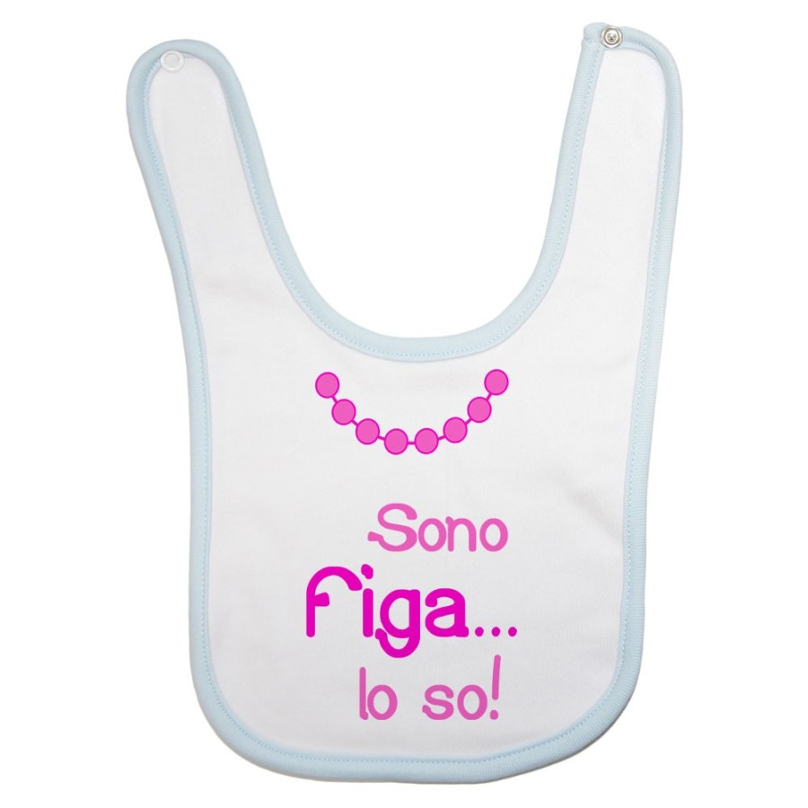 Bavaglino neonata sono figa lo so Divertenti
