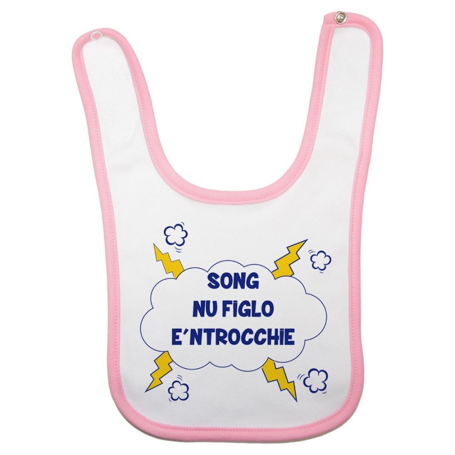 Bavaglino neonato song nu figlio e ntrocchie Divertenti