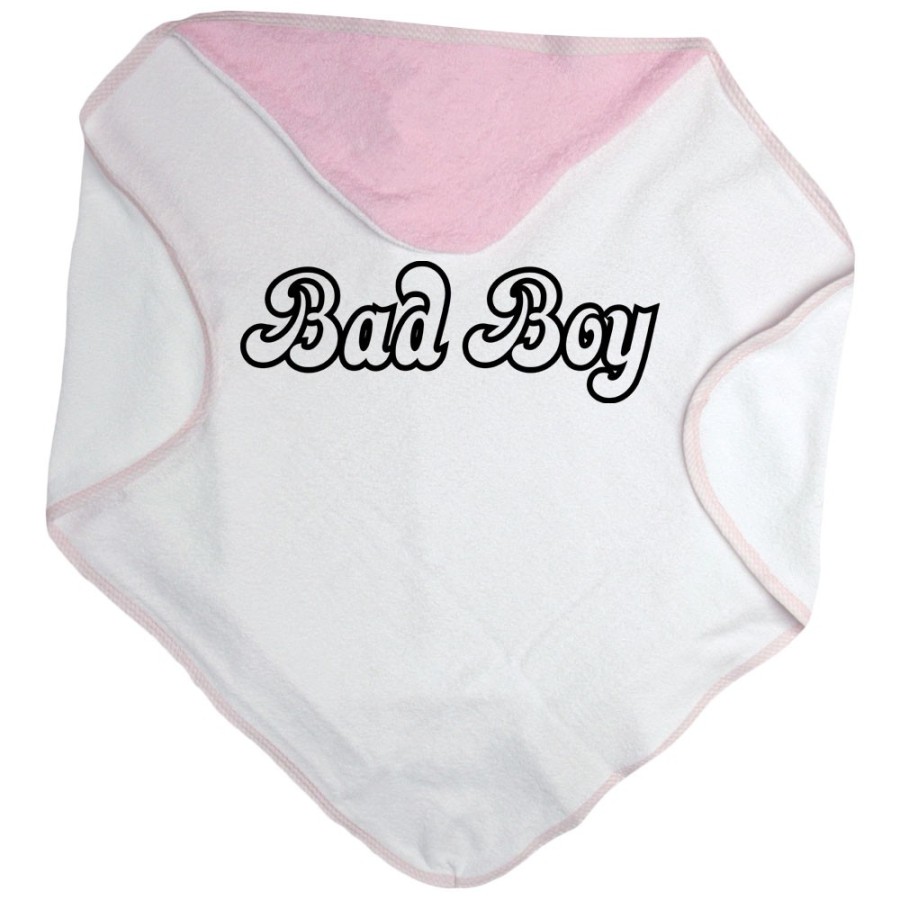 Accappatoio neonato bad boy bad girl Divertenti