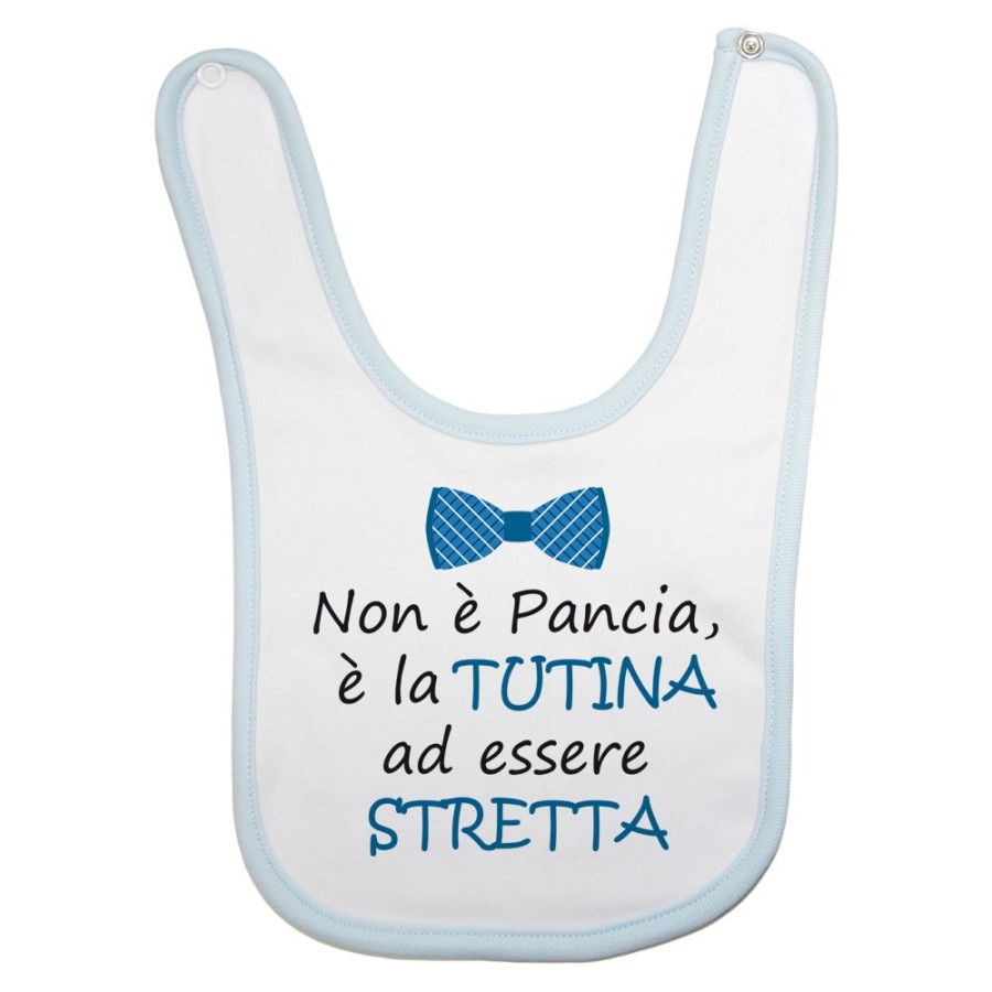 Bavaglino neonato non è pancia è la tutina ad essere stretta Divertenti