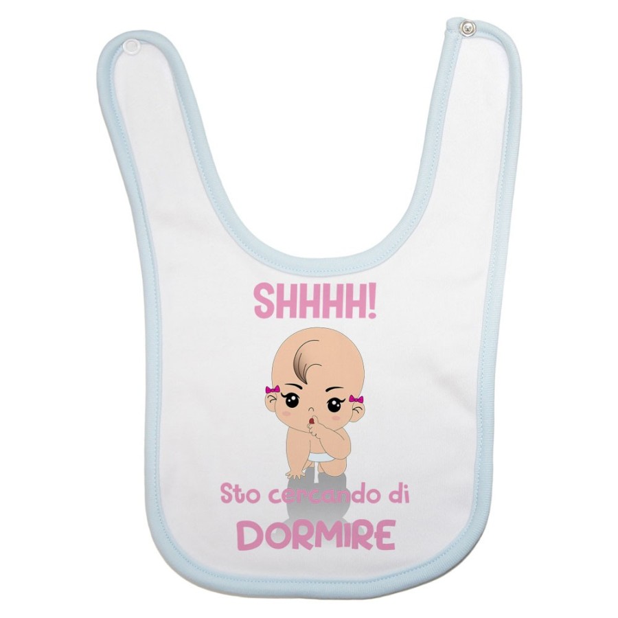 Bavaglino neonato shhhh sto cercando di dormire Divertenti
