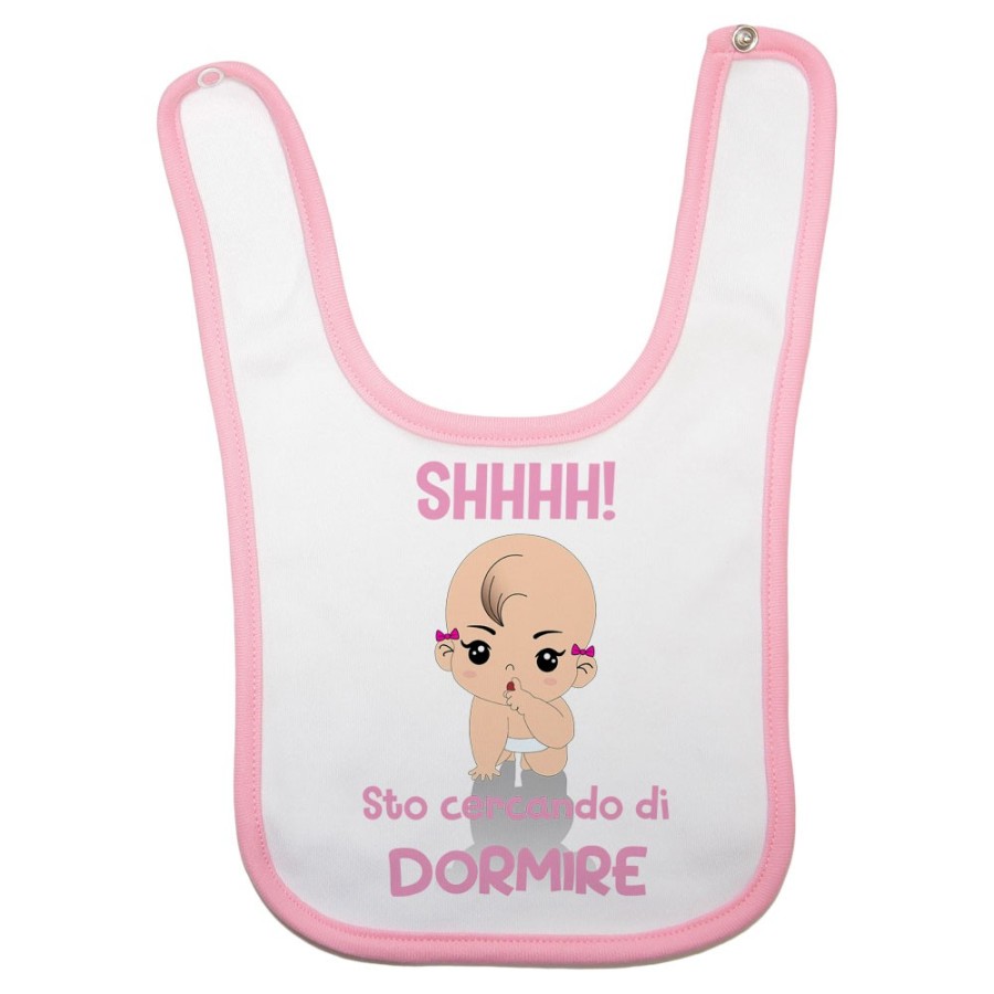 Bavaglino neonato shhhh sto cercando di dormire Divertenti