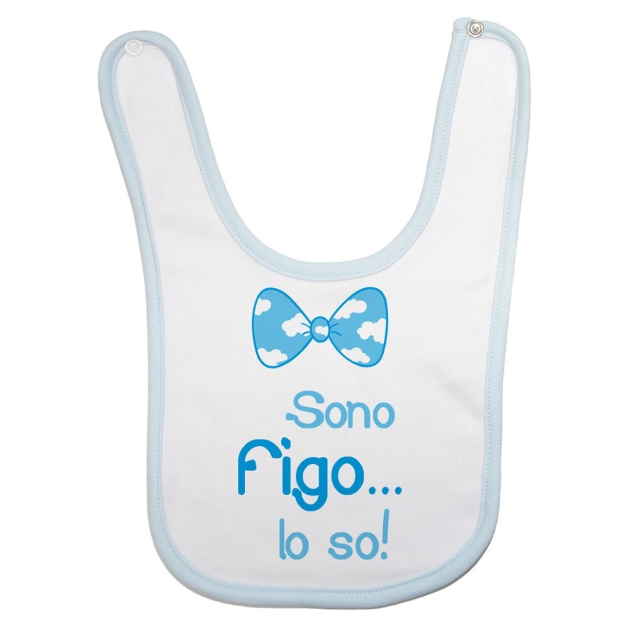 Bavaglino neonato sono figo lo so Divertenti