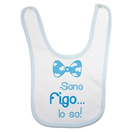 Bavaglino neonato sono figo lo so