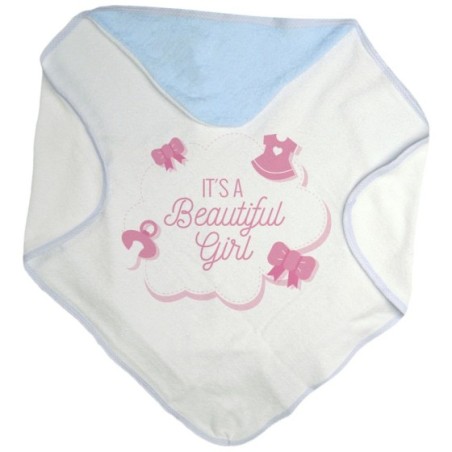 Accappatoio neonato it's a beautiful boy beautiful girl  Divertenti