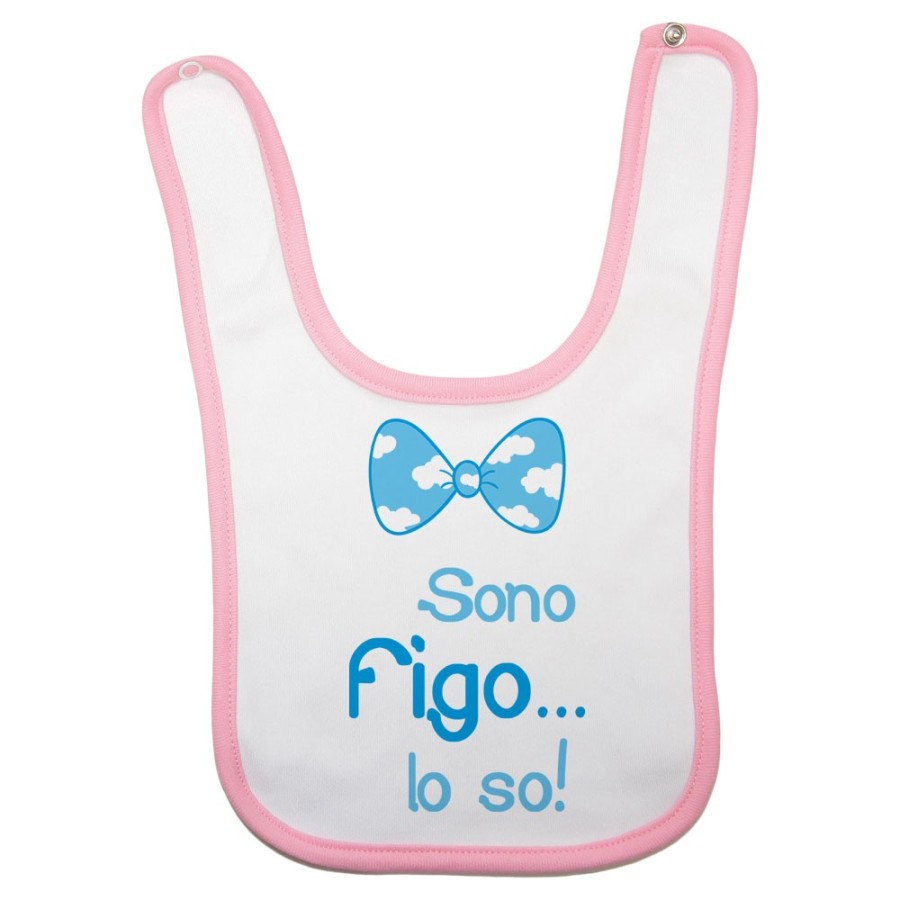 Bavaglino neonato sono figo lo so Divertenti