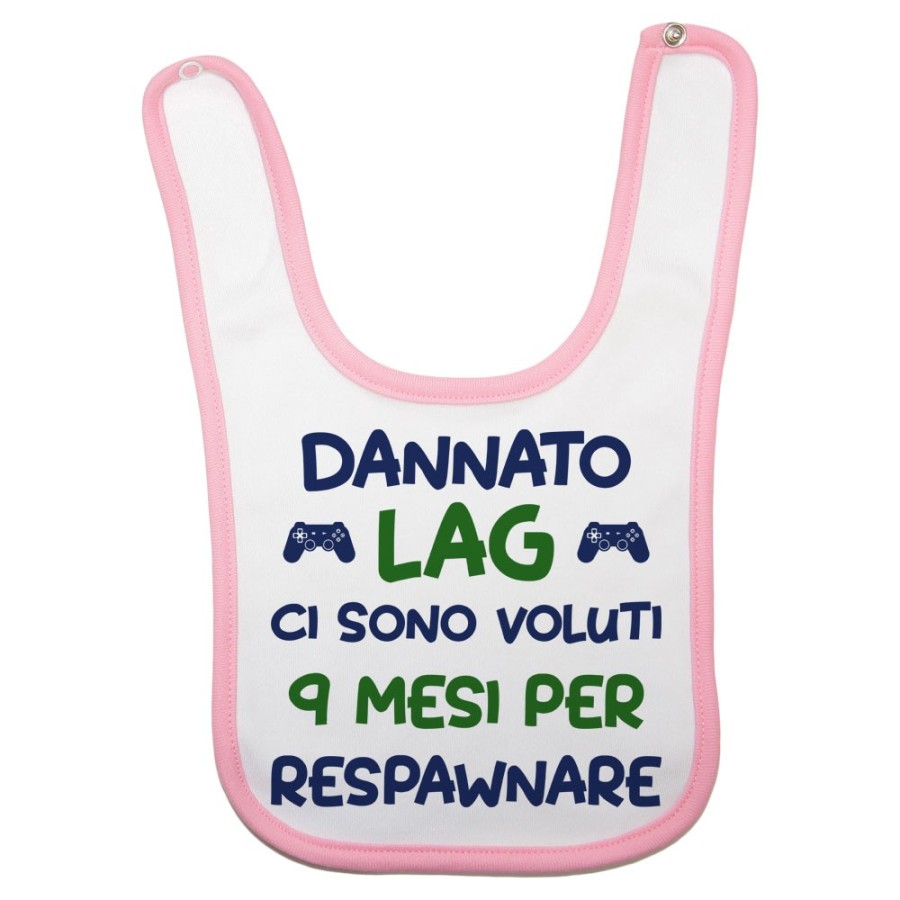 Bavaglino neonato dannato lag ci sono voluti 9 mesi per respawnare Divertenti