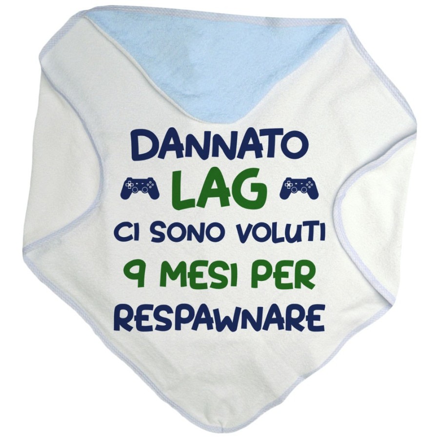 Accappatoio neonato dannato lag ci sono voluti 9 mesi per respawnare Divertenti
