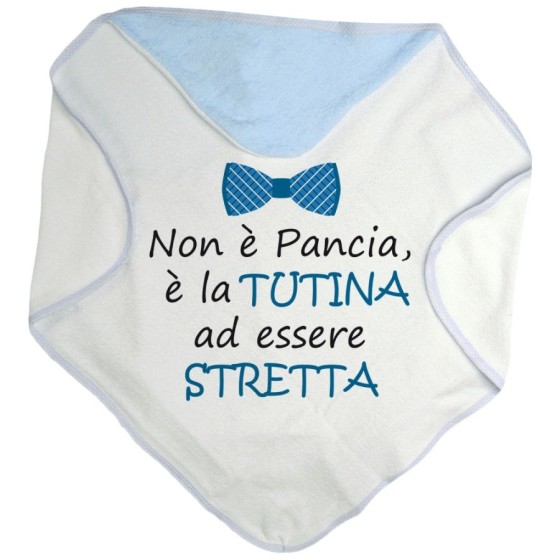 Accappatoio neonato non è pancia è la tutina ad essere stretta Divertenti