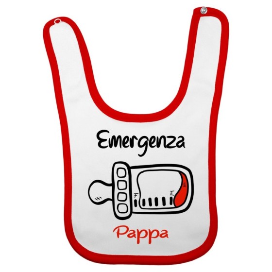 Bavaglino neonato emergenza pappa Divertenti