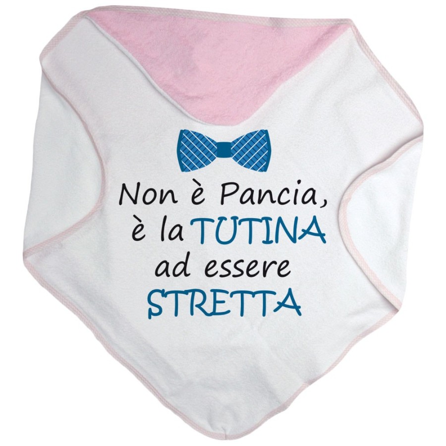 Accappatoio neonato non è pancia è la tutina ad essere stretta Divertenti