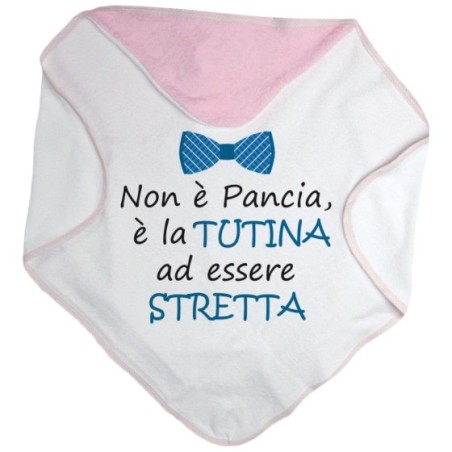 Accappatoio neonato non è pancia è la tutina ad essere stretta Divertenti