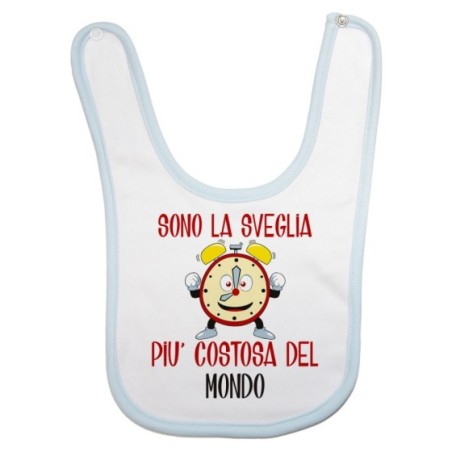 Bavaglino neonato sono la sveglia più costosa del mondo Divertenti