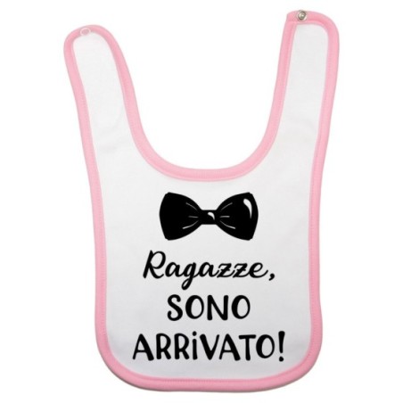 Bavaglino neonato ragazze sono arrivato Divertenti
