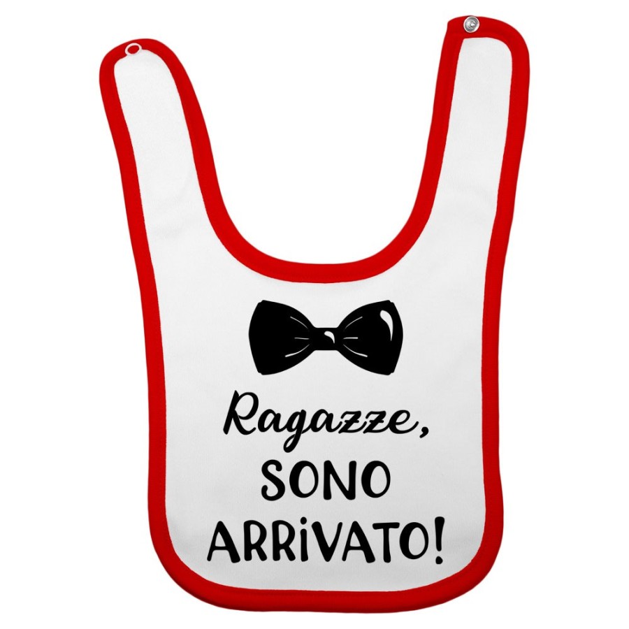 Bavaglino neonato ragazze sono arrivato Divertenti