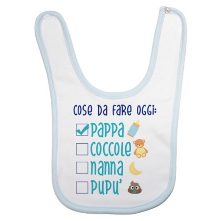 Bavaglino neonato cose da fare oggi