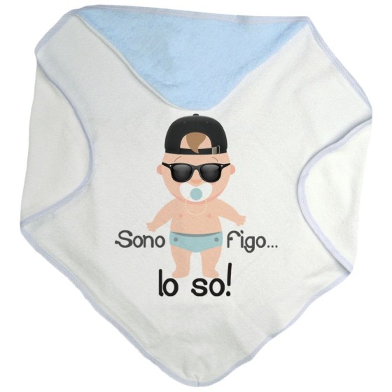 Accappatoio neonato sono figo lo so streetwear Divertenti