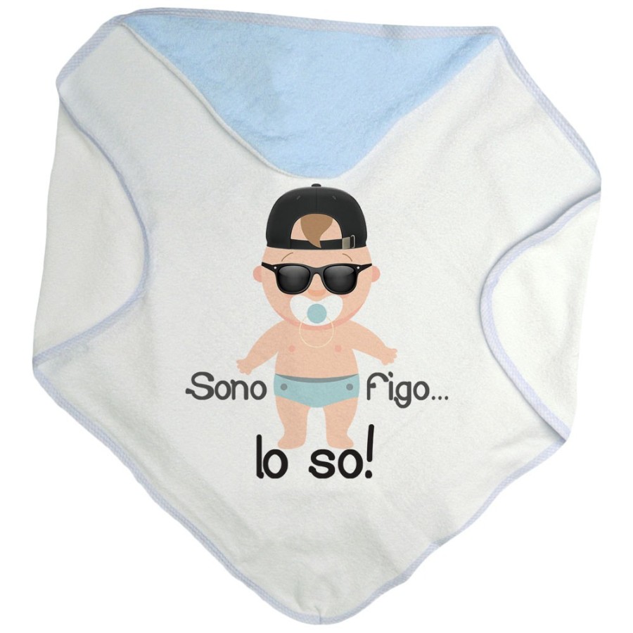 Accappatoio neonato sono figo lo so streetwear Divertenti