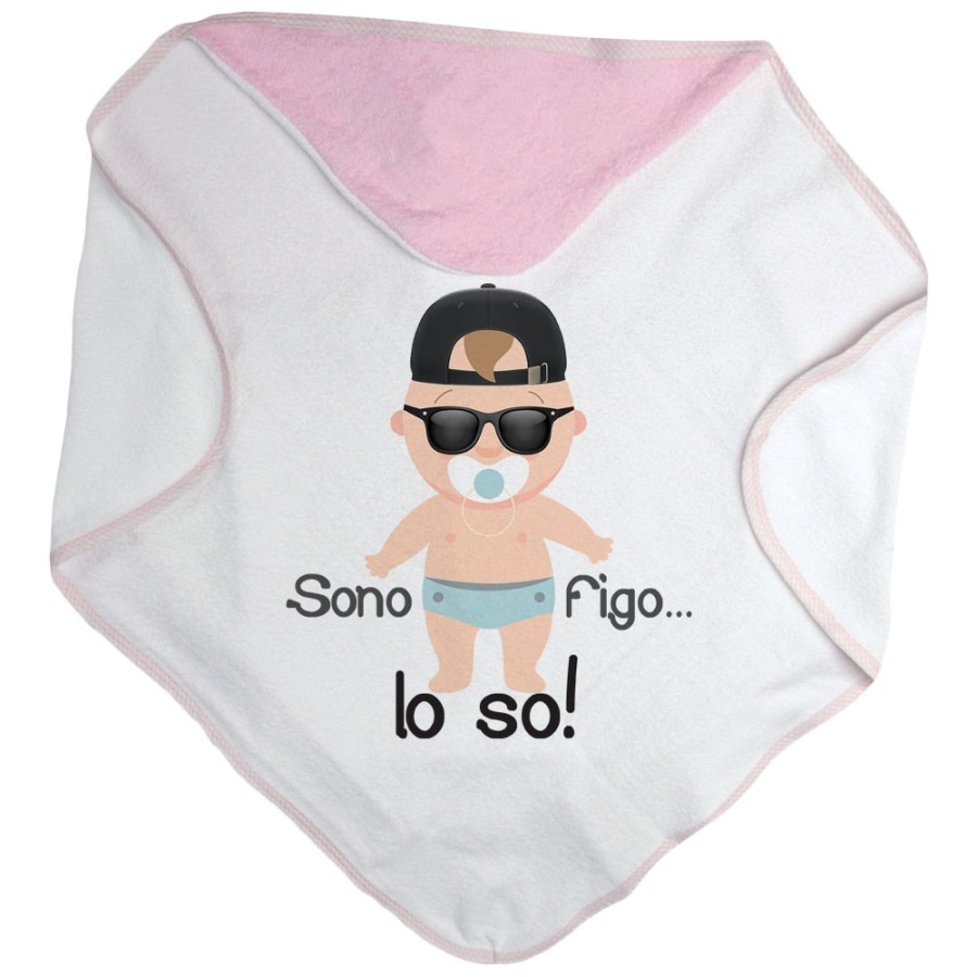 Accappatoio neonato sono figo lo so streetwear Divertenti