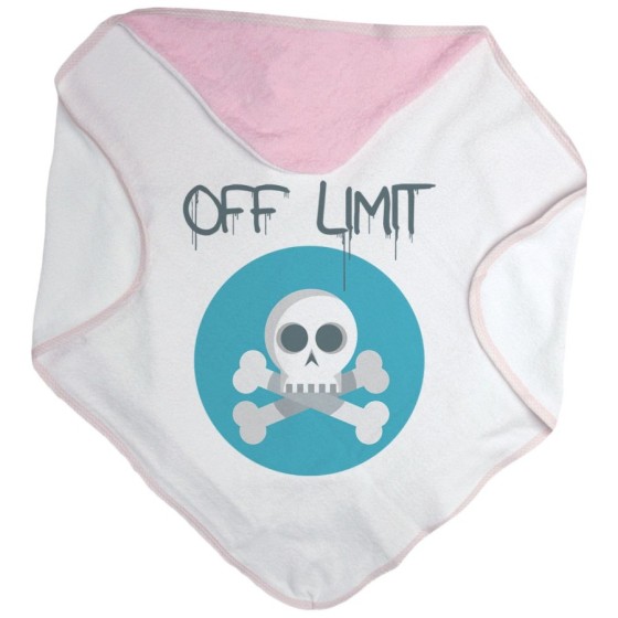 Accappatoio neonato off limit Divertenti