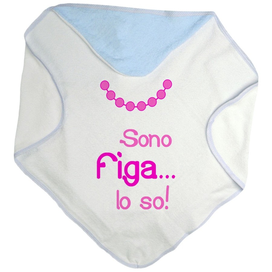 Accappatoio neonata sono figa lo so Divertenti