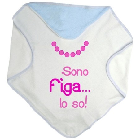 Accappatoio neonata sono figa lo so Divertenti