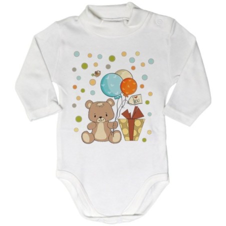 Body lupetto neonato piccolo orsetto i love you