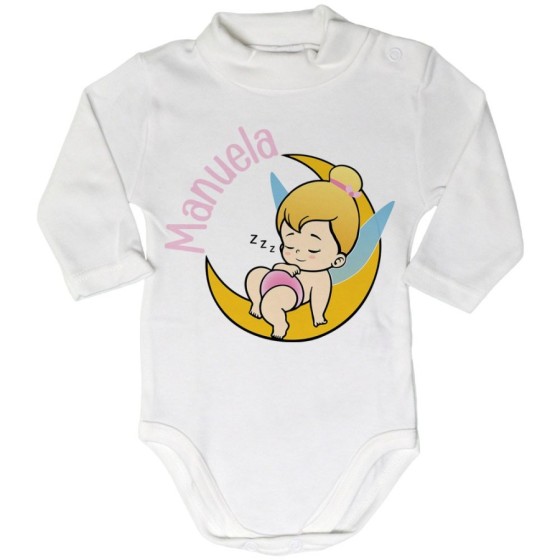 Body lupetto neonata personalizzato con nome baby trilli Divertenti