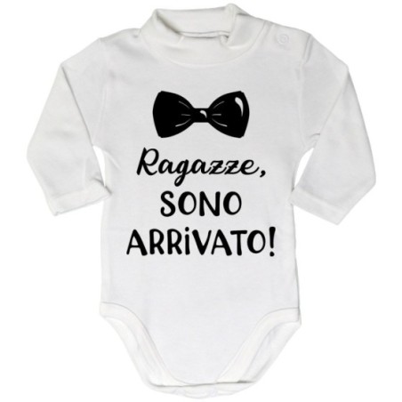 Body lupetto neonato ragazze sono arrivato