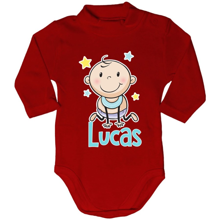 Body lupetto neonato personalizzato con nome bimbo bimba stellare Divertenti