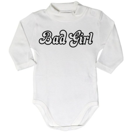 Body lupetto neonato bad boy bad girl