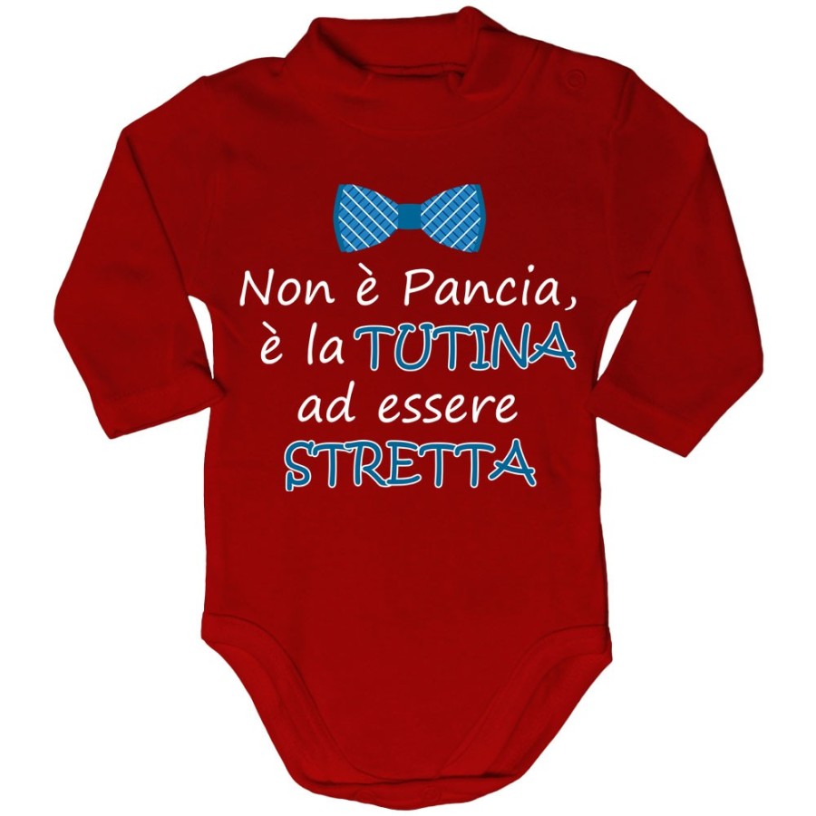 Body lupetto neonato non è pancia è la tutina ad essere stretta Divertenti
