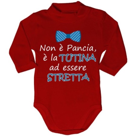 Body lupetto neonato non è pancia è la tutina ad essere stretta Divertenti