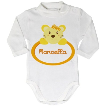 Body lupetto neonata personalizzato con nome topolina