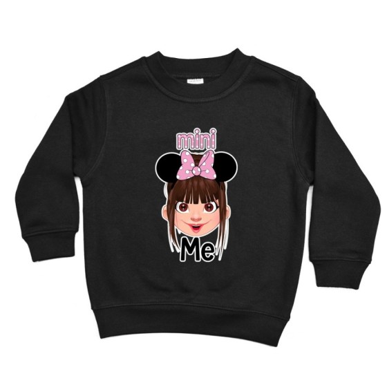 Felpa bambina mini me minnie mouse Per la famiglia
