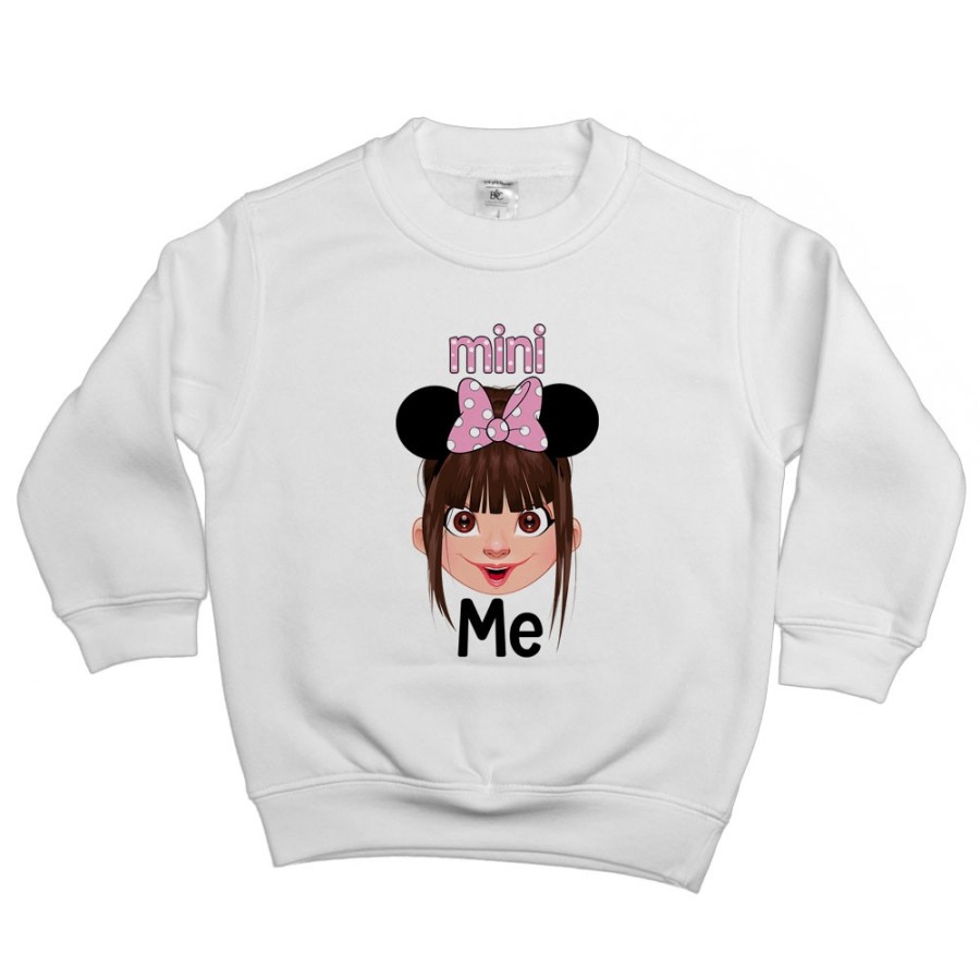 Felpa bambina mini me minnie mouse Per la famiglia