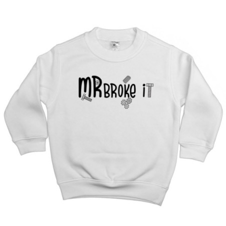 Felpa bambino mr mrs broke it