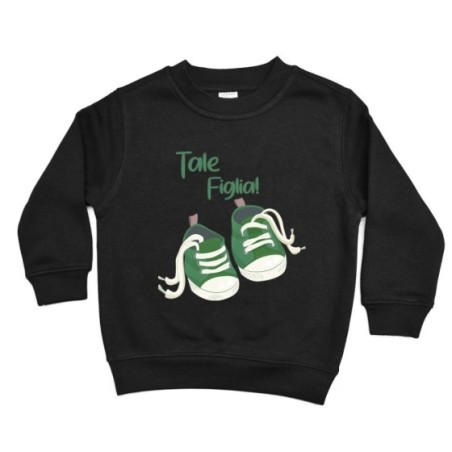 Felpa bambino tale figlia tale figlio all star